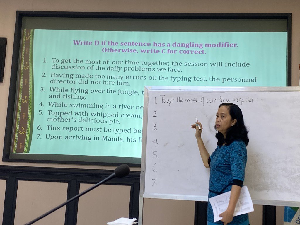 Basic English Grammar Training 