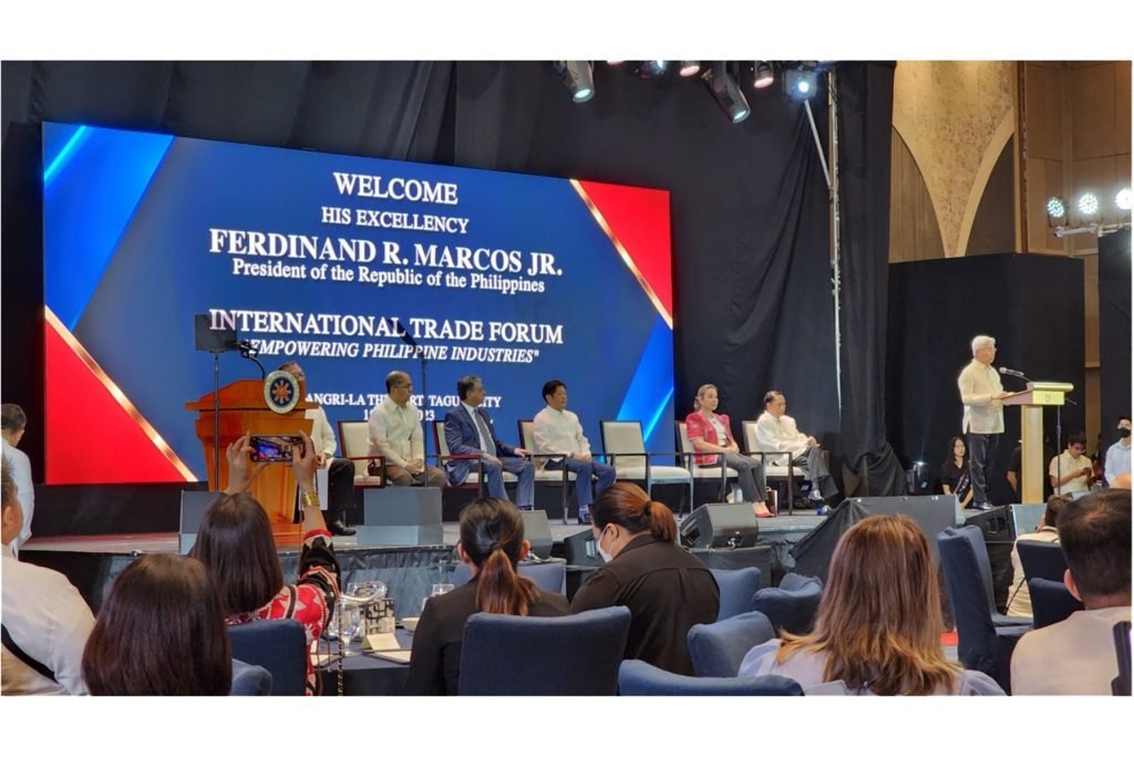 NDC represented by General Manager Mr Anton Mauricio attends the International Trade Forum held in June 2023- edited