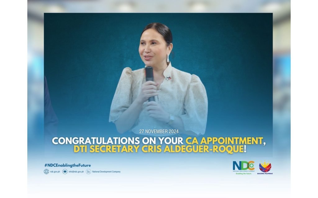 Congratulations on your CA appointment Secretary Cris Aldeguer-Roquee edited