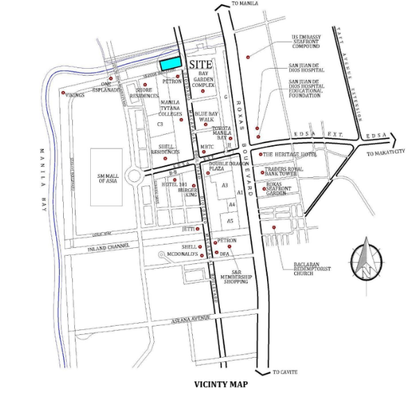 Lot for Lease in  Central Business Park,  Pasay City